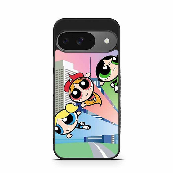 Flying Powerpuff girls Google Pixel 9/ Pixel 9a/ Pixel 9 Pro/ Pixel 9 Pro XL Case