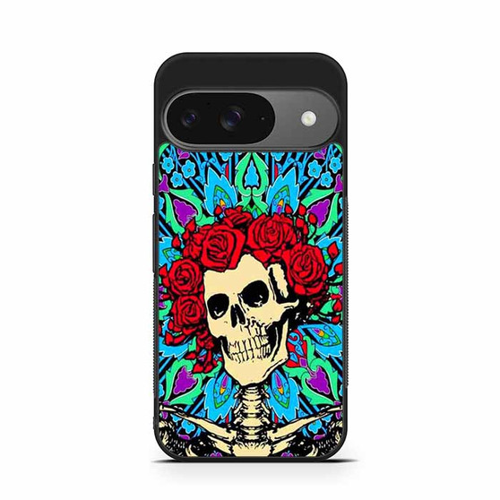 grateful dead rose skull Google Pixel 9/ Pixel 9a/ Pixel 9 Pro/ Pixel 9 Pro XL Case