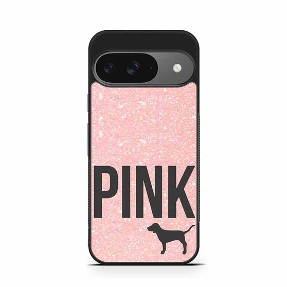 Light Glitter Pink Victoria's Secret Google Pixel 9/ Pixel 9a/ Pixel 9 Pro/ Pixel 9 Pro XL Case