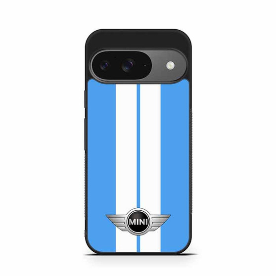 Mini Cooper Light Blue Google Pixel 9/ Pixel 9a/ Pixel 9 Pro/ Pixel 9 Pro XL Case