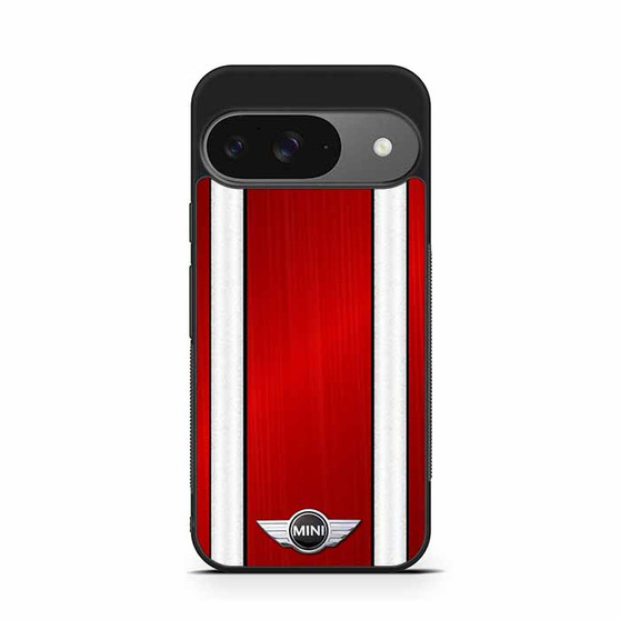 Mini Cooper Red Polished Google Pixel 9/ Pixel 9a/ Pixel 9 Pro/ Pixel 9 Pro XL Case