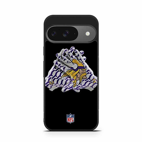 Minnesota Vikings American football Gloves Google Pixel 9/ Pixel 9a/ Pixel 9 Pro/ Pixel 9 Pro XL Case