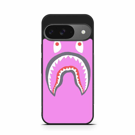 Pink Bape Shark Google Pixel 9/ Pixel 9a/ Pixel 9 Pro/ Pixel 9 Pro XL Case