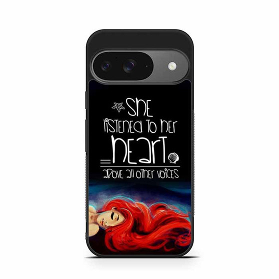 The Little Mermaid Listened Her Heart Google Pixel 9/ Pixel 9a/ Pixel 9 Pro/ Pixel 9 Pro XL Case