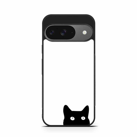 Watching black cat Google Pixel 9/ Pixel 9a/ Pixel 9 Pro/ Pixel 9 Pro XL Case