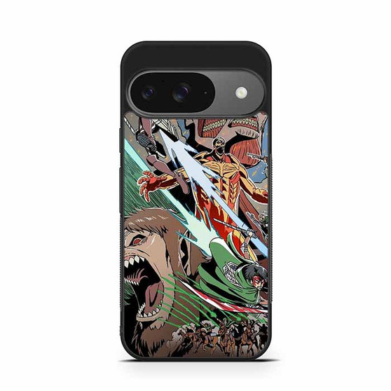 Attack on Titan Charge Google Pixel 9/ Pixel 9a/ Pixel 9 Pro/ Pixel 9 Pro XL Case
