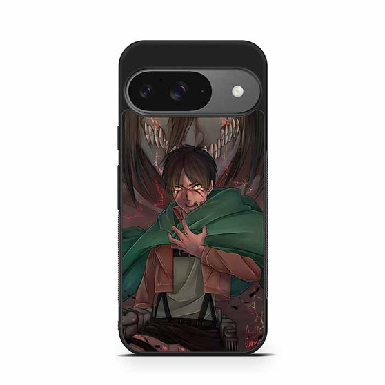 Attack on Titan Eren Jeager werw Google Pixel 9/ Pixel 9a/ Pixel 9 Pro/ Pixel 9 Pro XL Case