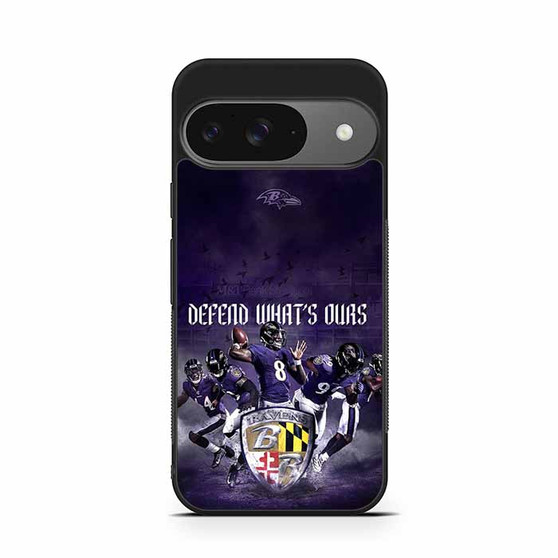 Defend Ravens Google Pixel 9/ Pixel 9a/ Pixel 9 Pro/ Pixel 9 Pro XL Case