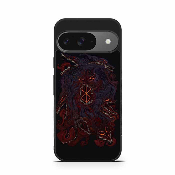 Berserk Logo Surround by the Devil Google Pixel 9/ Pixel 9a/ Pixel 9 Pro/ Pixel 9 Pro XL Case