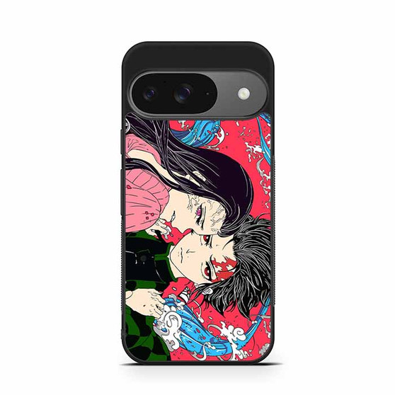 Demon Slayer Nezuko and Tanjiro Google Pixel 9/ Pixel 9a/ Pixel 9 Pro/ Pixel 9 Pro XL Case