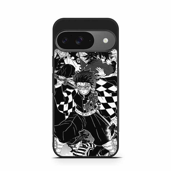 Demon Slayer Tanjiro And All Hashira Google Pixel 9/ Pixel 9a/ Pixel 9 Pro/ Pixel 9 Pro XL Case