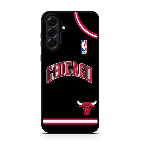 bulls black suit Samsung Galaxy A56 Case