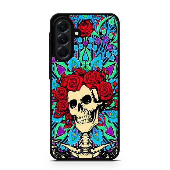 grateful dead rose skull Samsung Galaxy A56 Case