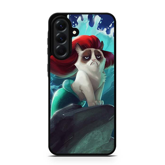 grumpy cat the little mermaid Samsung Galaxy A56 Case grumpy cat the little mermaid Samsung Galaxy A56 Case