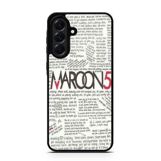 Marron 5 Lyrics Samsung Galaxy A56 Case