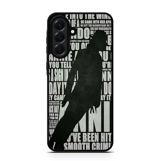 Michael Jackson Lyrics Samsung Galaxy A56 Case