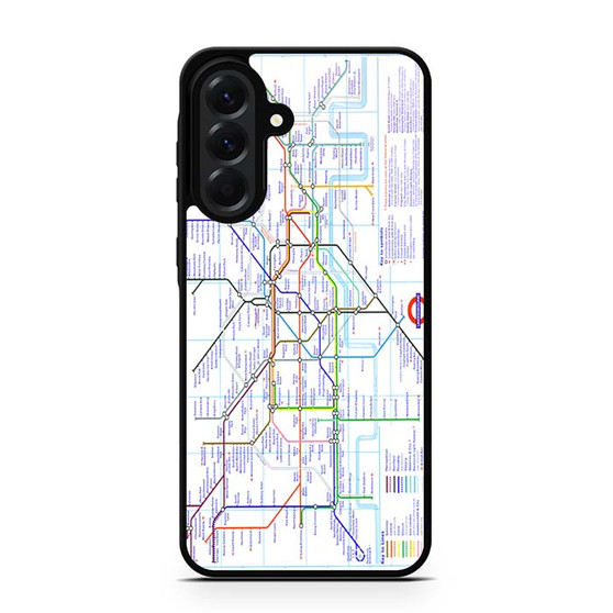 new york map Samsung Galaxy A56 Case