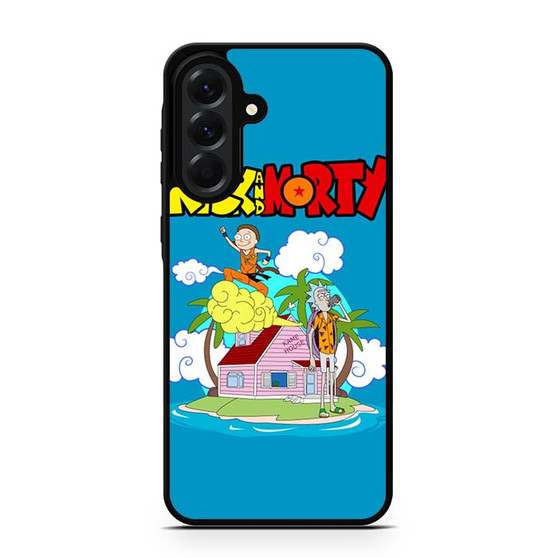 rick and morty dragonball parody Samsung Galaxy A56 Case
