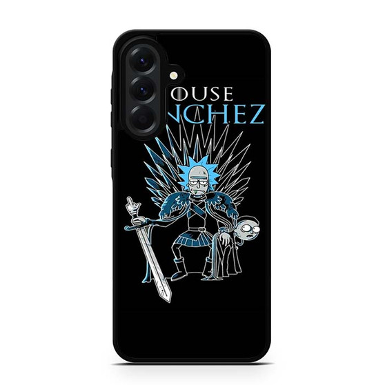 Rick And Morty In Iron Throne Samsung Galaxy A56 Case