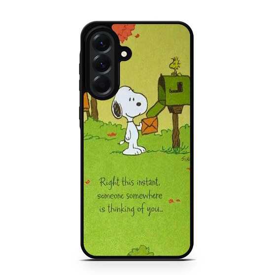 Snoopy In Right this instant Samsung Galaxy A56 Case