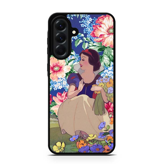 Snow White Floral Forest Samsung Galaxy A56 Case