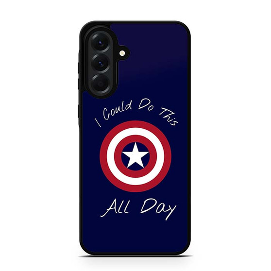 Steve Rogers Captain America Quote Samsung Galaxy A56 Case