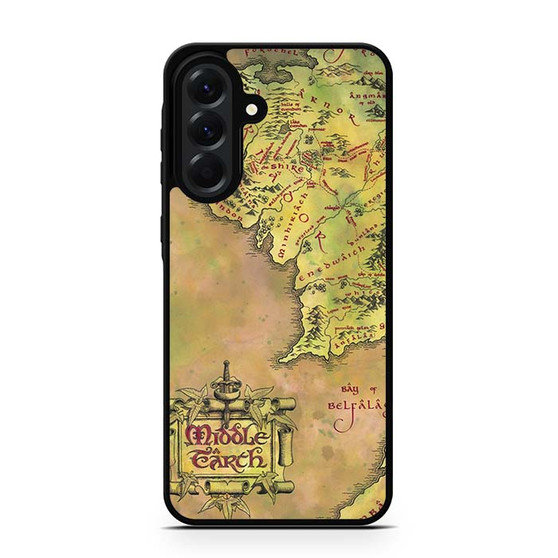 The Lord Of the rings Middle Earth map Samsung Galaxy A56 Case