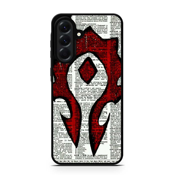 WARCRAFT Logo 2 Samsung Galaxy A56 Case