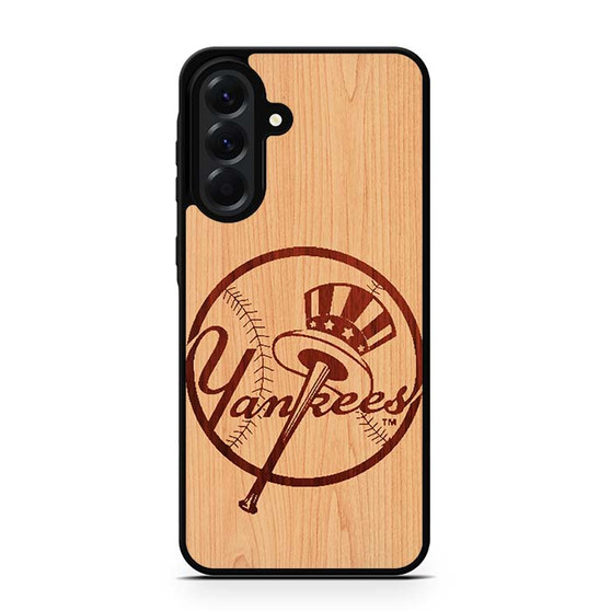 yankees wood Samsung Galaxy A56 Case