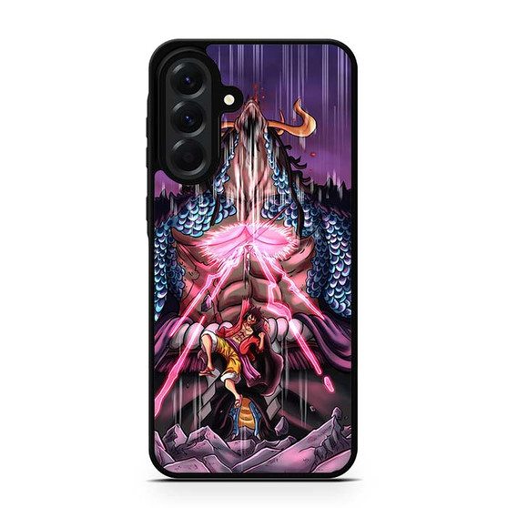 One Piece Luffy Vs Kaido Samsung Galaxy A56 Case One Piece Luffy Vs Kaido Samsung Galaxy A56 Case