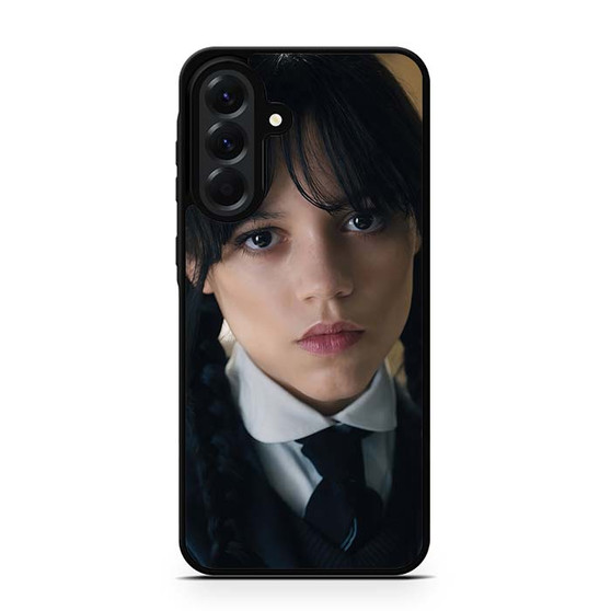 Wednesday Jenna Ortega Flat Face Samsung Galaxy A56 Case