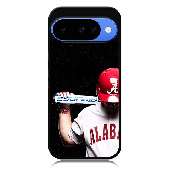Alabama Crimson Tide softball Google Pixel 10 Case Alabama Crimson Tide softball Google Pixel 10 Case