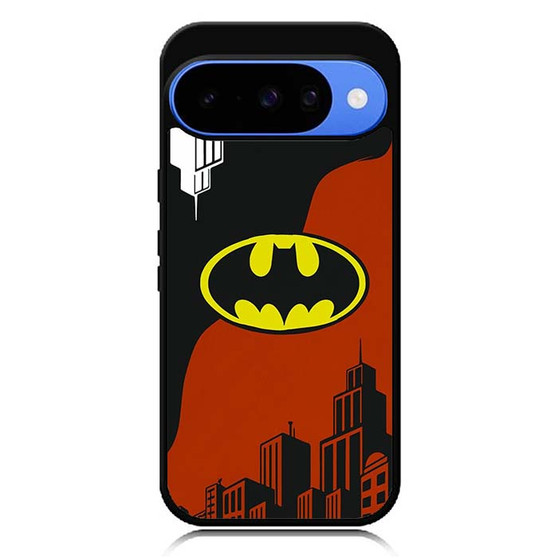 Batman Logo in Upside Down City Google Pixel 10 Case