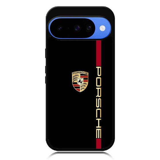 Porsche black car Google Pixel 10 Case