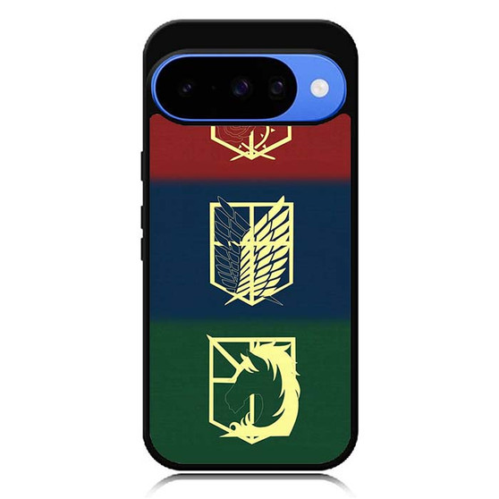 Attack on Titan logos Google Pixel 10 Case