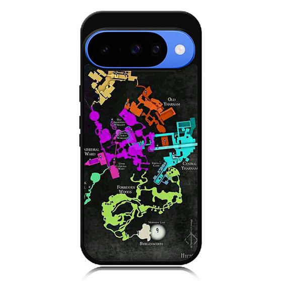 Bloodborne maps Google Pixel 10 Case