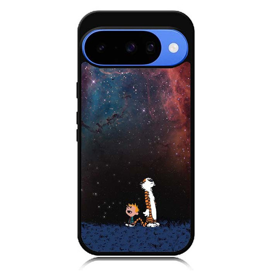 Calvin and Hobbes Nebula Google Pixel 10 Case