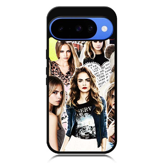 Cara Delevingne Collage Google Pixel 10 Case