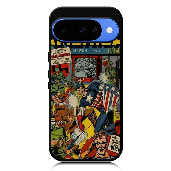 Comic Cover Captain America Google Pixel 10 Case