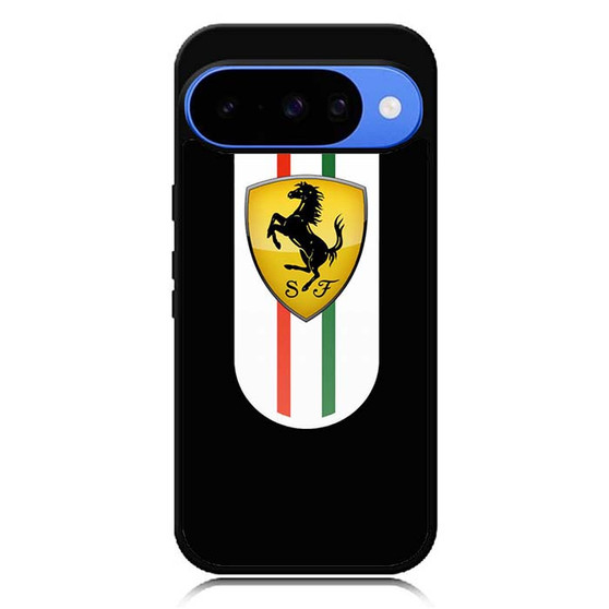 Ferrari Black Logo Google Pixel 10 Case