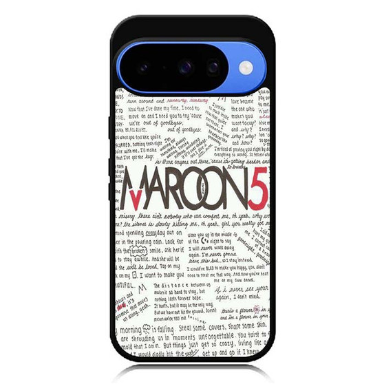 Marron 5 Lyrics Google Pixel 10 Case