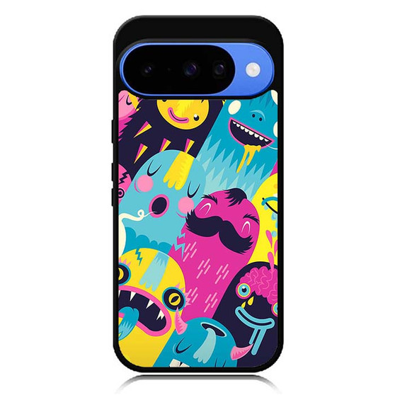 Monsters Doddles Google Pixel 10 Case Monsters Doddles Google Pixel 10 Case
