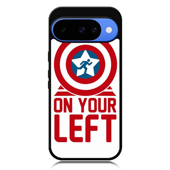 On your left captain america Google Pixel 10 Case