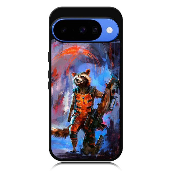 rocket racoon guardians of the galaxy Google Pixel 10 Case