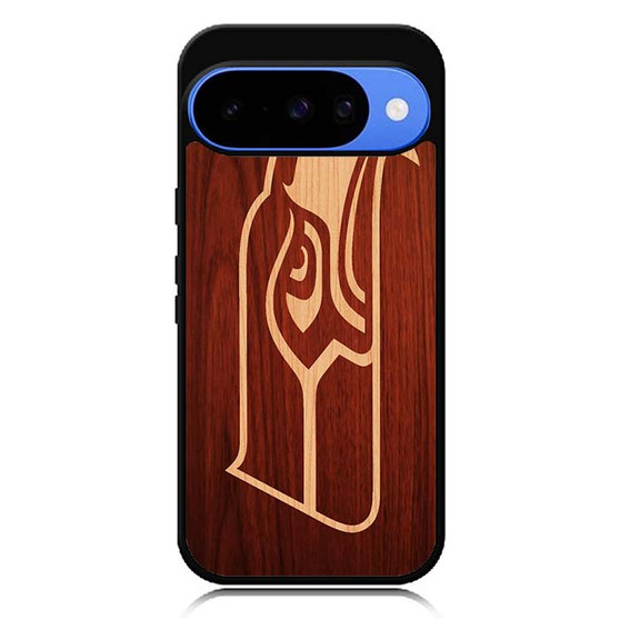 seahawk wood Google Pixel 10 Case