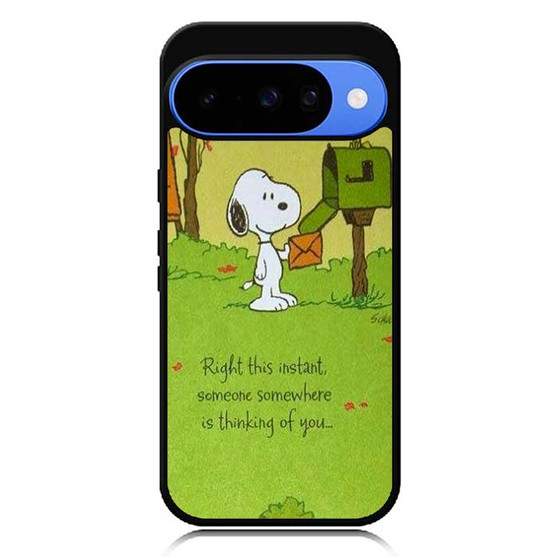 Snoopy In Right this instant Google Pixel 10 Case
