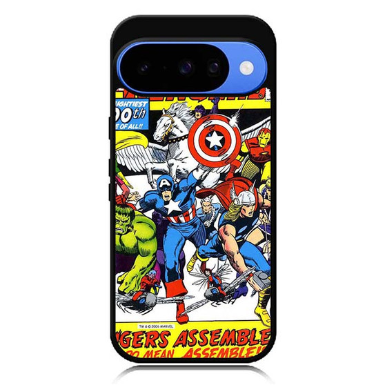 The Avengers Comic Marvel Google Pixel 10 Case The Avengers Comic Marvel Google Pixel 10 Case