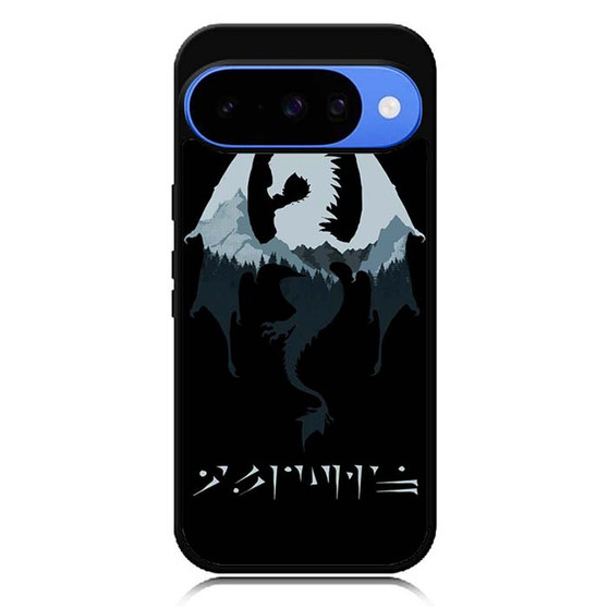 The Elder Scroll of Skyrim a Dragon Born Google Pixel 10 Case