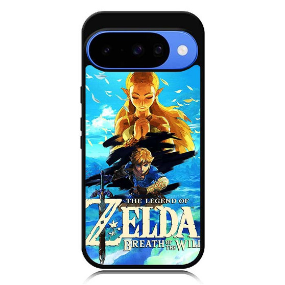 The Legend of Zelda Breath of the Wild Link and Zelda Google Pixel 10 Case