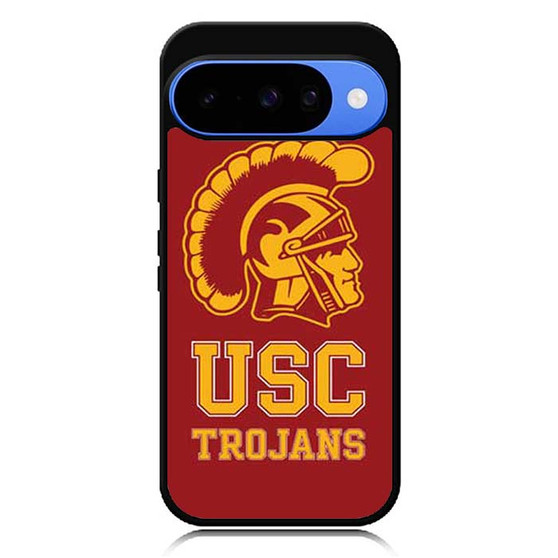 Usc Trojans logo on red Google Pixel 10 Case